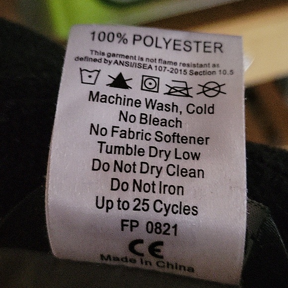 Ergodyne Tenacious Work Gear Jacket Glo-Wear 8377 Neon Yellow Size L Large - Picture 8 of 9